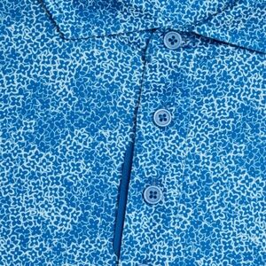 G/Fore Men's XXL Lisbon Hydrangea Tech Jersey Polo MSRP $110